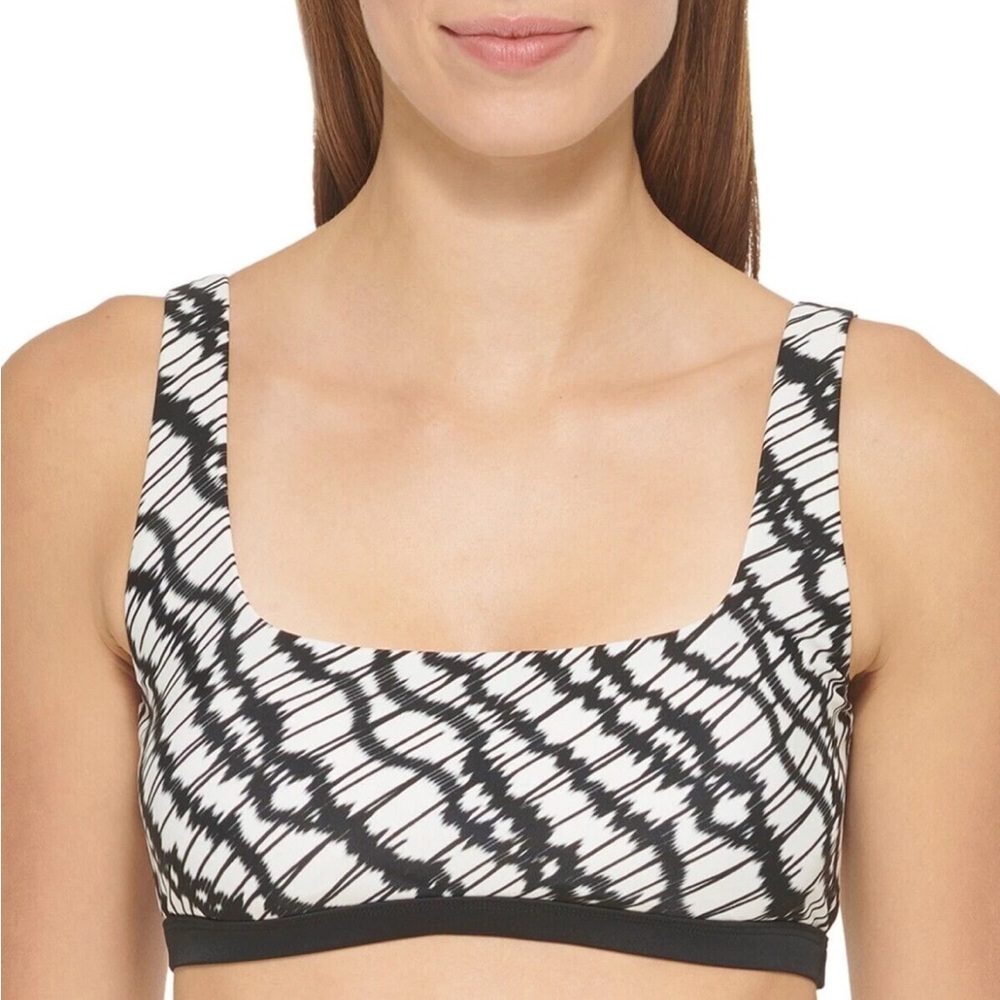 DKNY Square-Neck Bikini Top